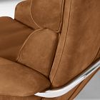 Kristoff Leather Swivel Chair &amp; Ottoman Set