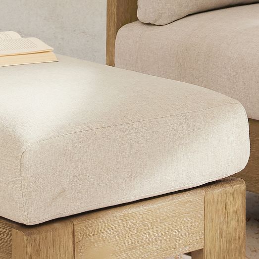 Porto Outdoor Ottoman Replacement Cushion West Elm