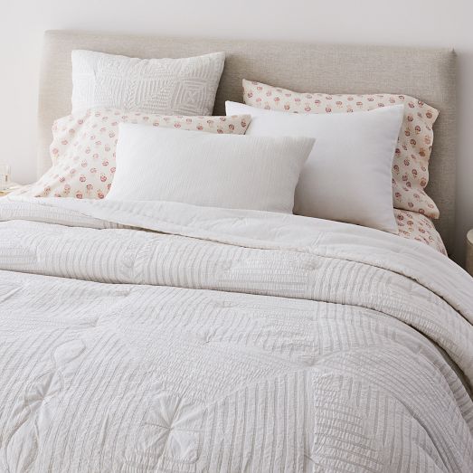 Reverse Applique Shams | West Elm