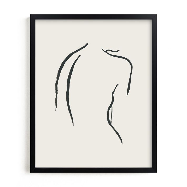 Figure Study I Framed Wall Art by Minted for West Elm West Elm