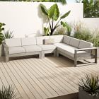 Portside Outdoor 4-Piece L-Shaped Sectional (125&quot;)