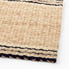 Woven Coir Striped Doormat