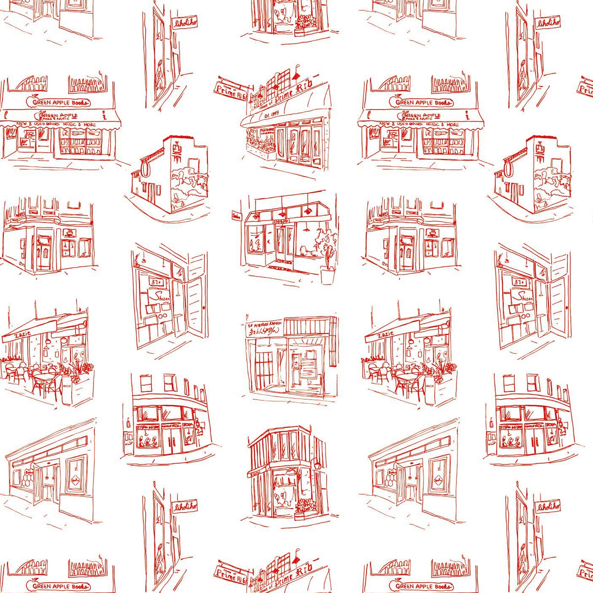 San Francisco Removable Wallpaper | West Elm