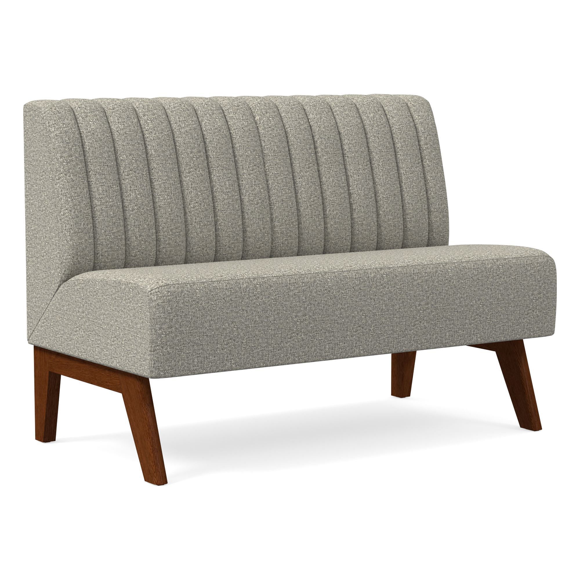 Novak Banquette - Vertical Channel Tufting | West Elm