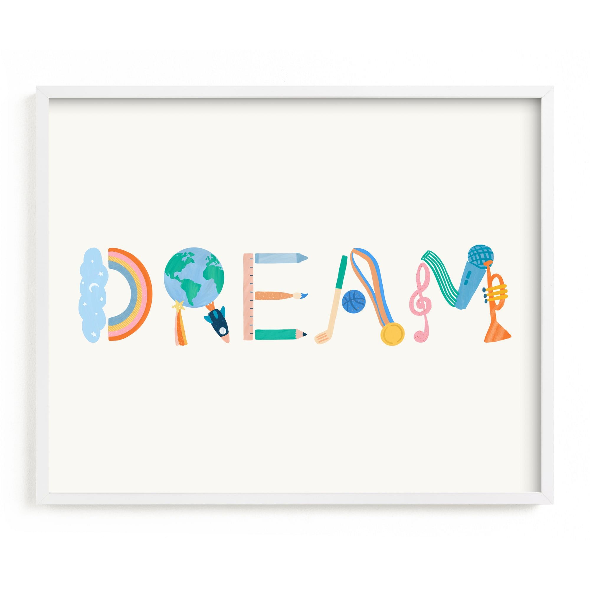 Dream Framed Wall Art by Minted for West Elm |