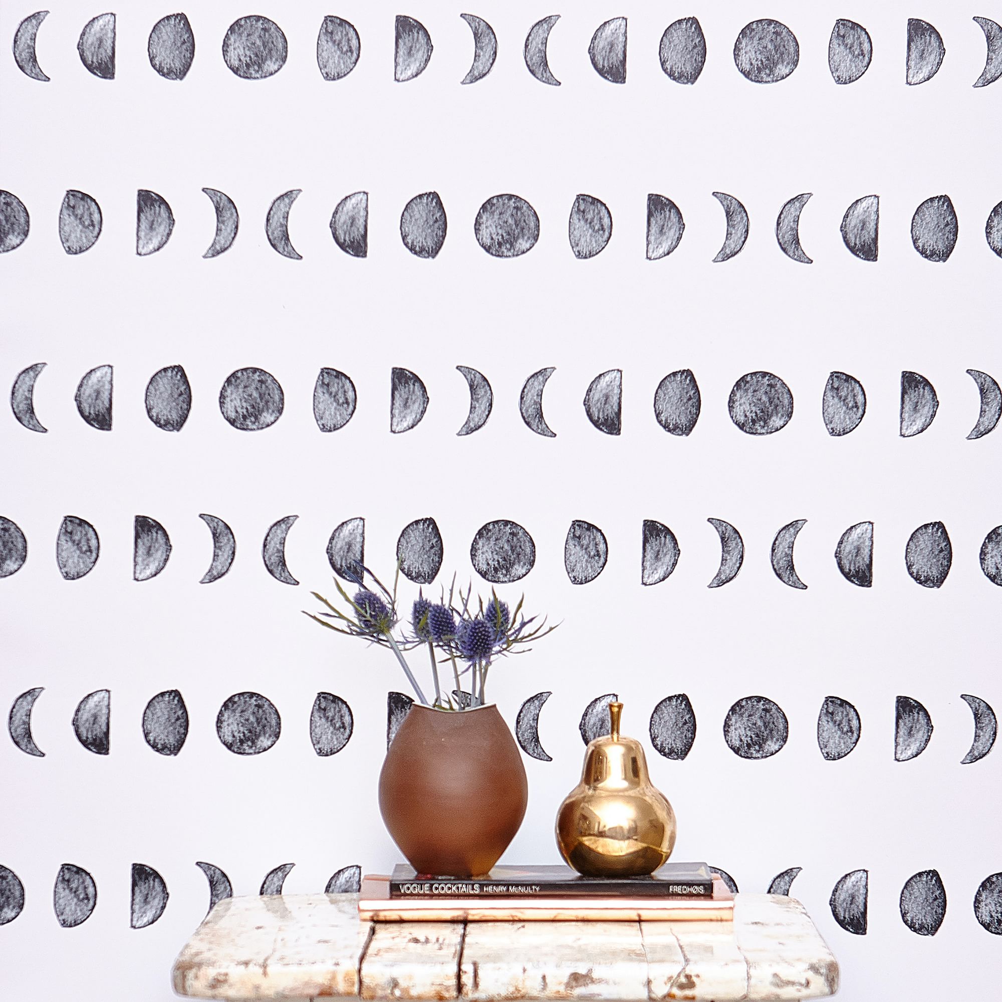 New Moon Removable Wallpaper | West Elm