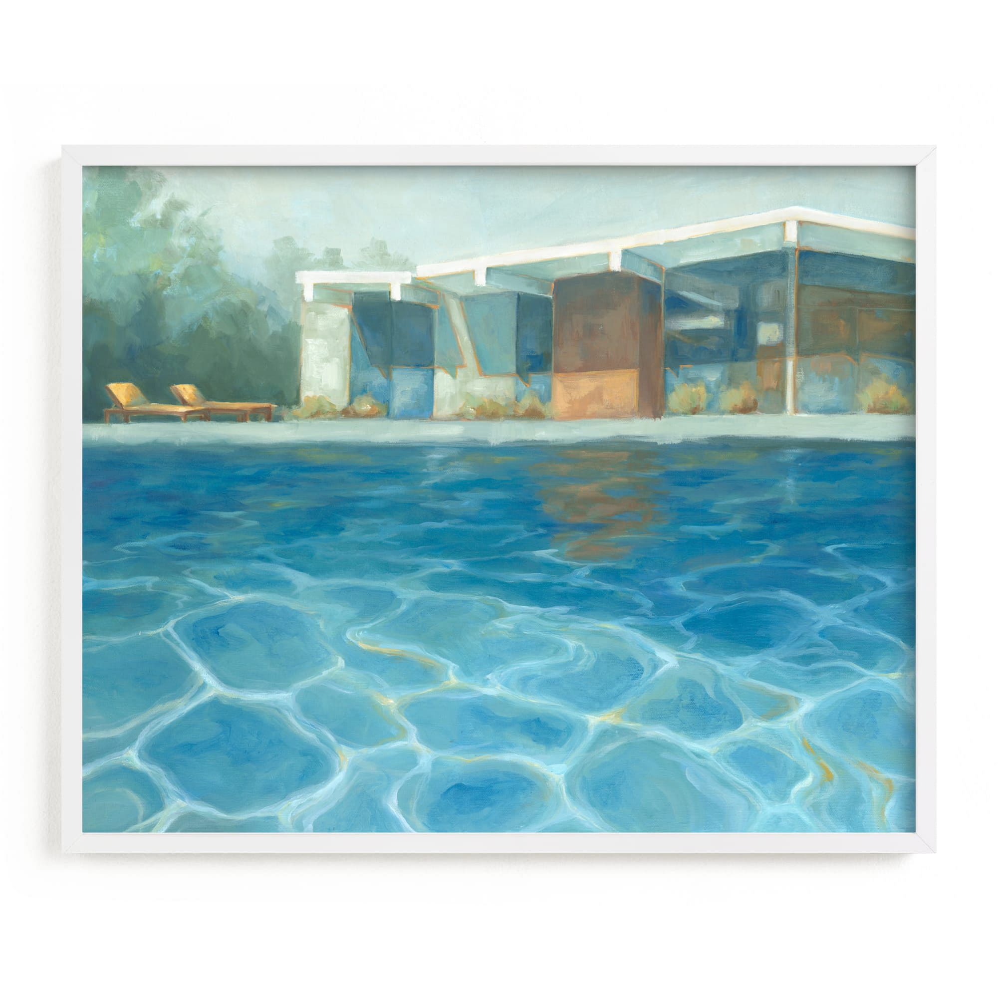 Limited Edition "Eichler" Framed Art by Minted for West Elm |