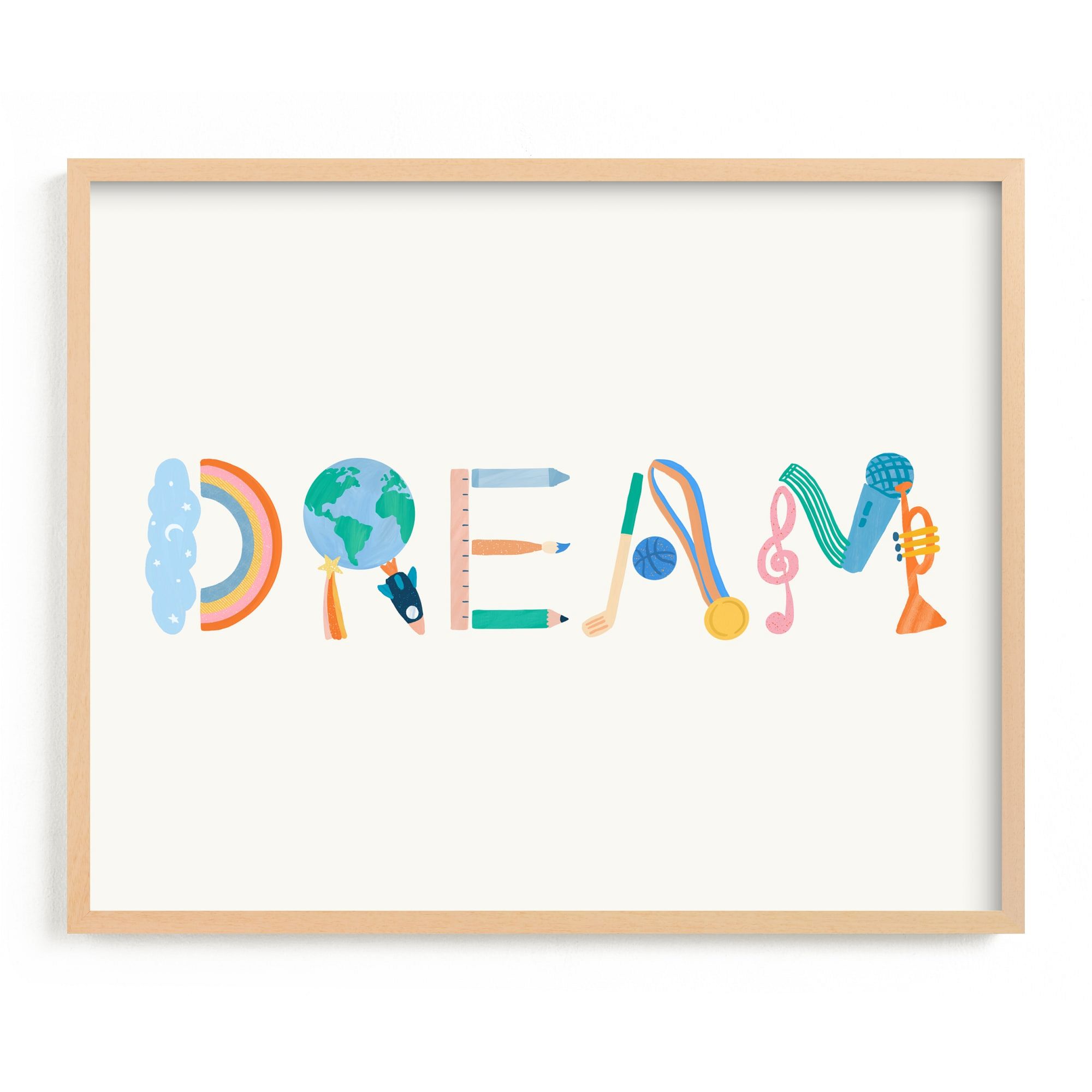 Dream Framed Wall Art by Minted for West Elm |