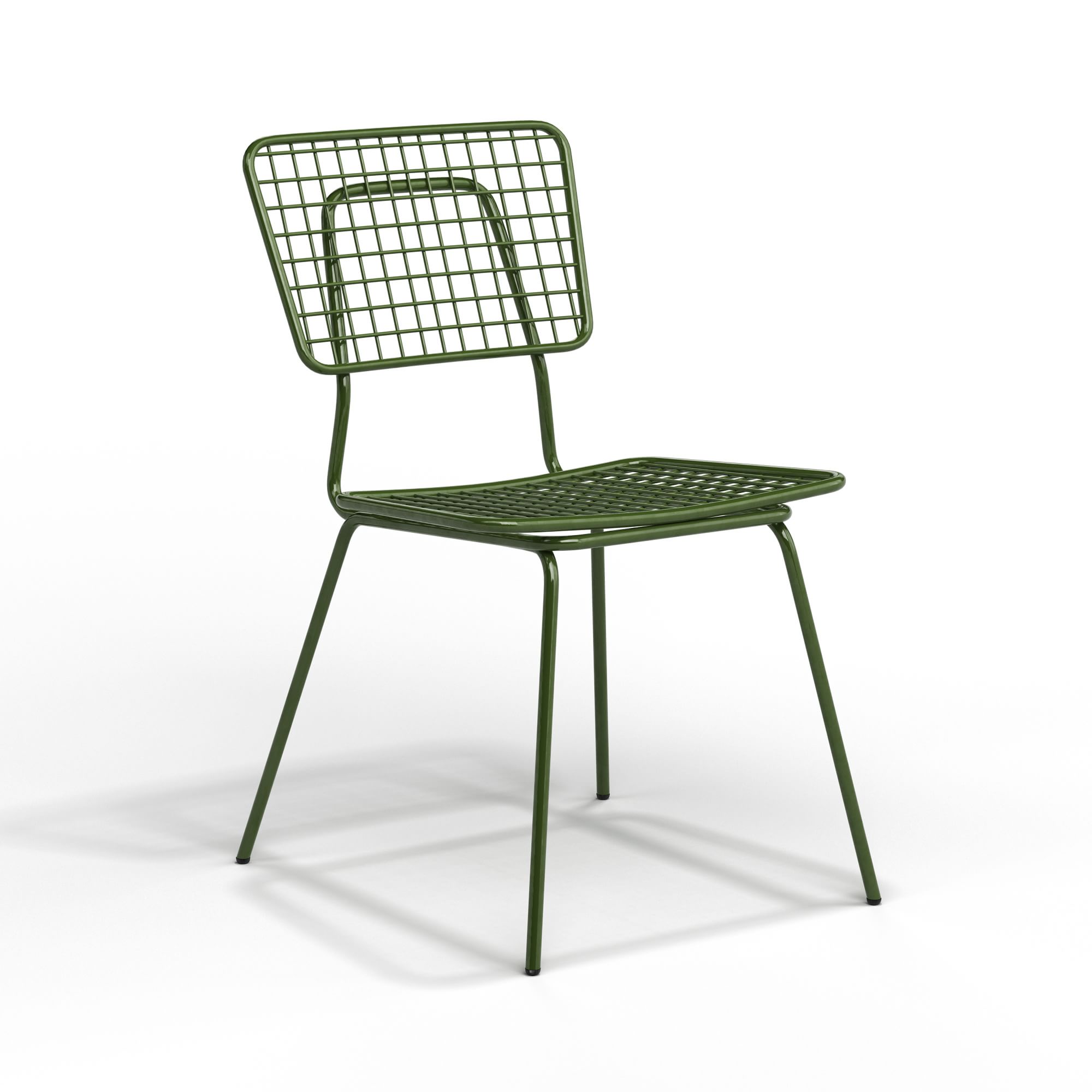 Grand Rapids Chair Co. Opla Outdoor Armless | West Elm
