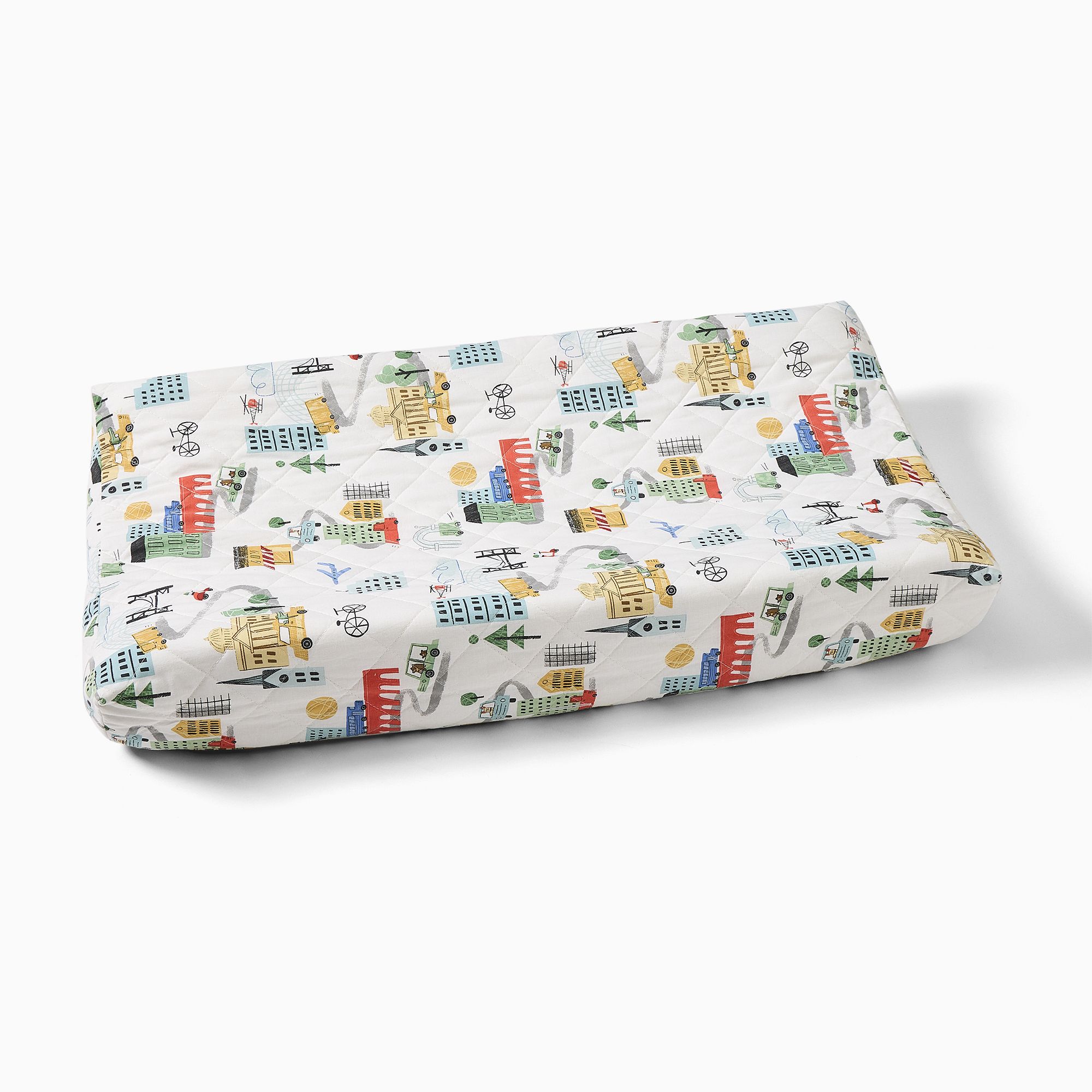 Organic In the City Changing Pad Cover | West Elm