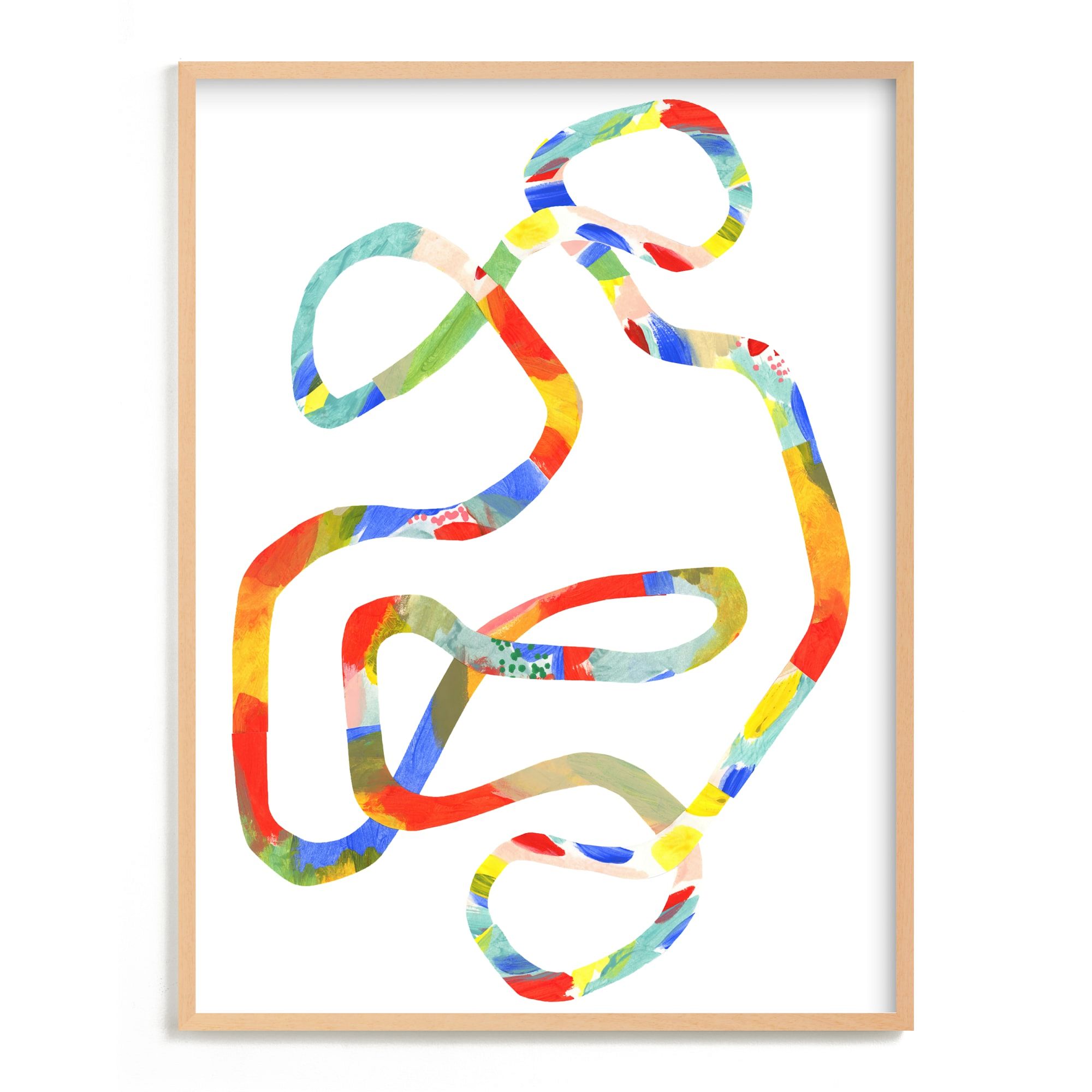 Tangle Framed Wall Art by Minted for West Elm | West Elm