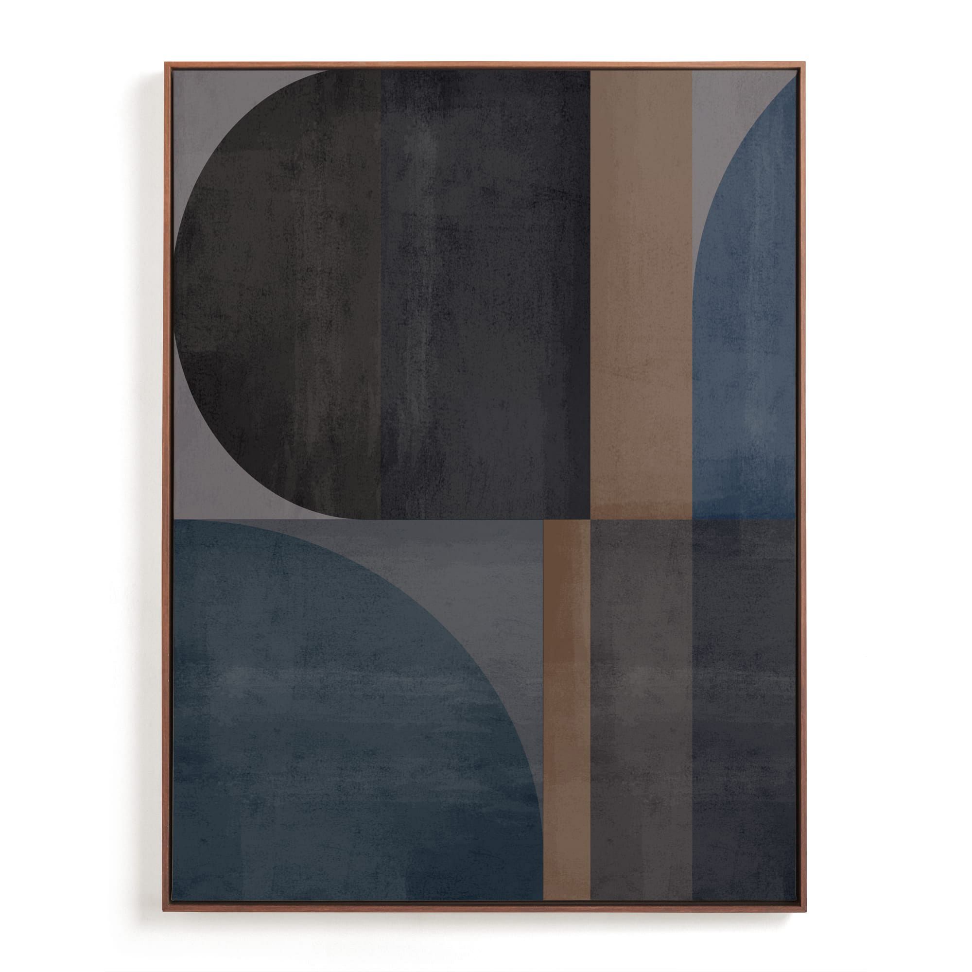 Limited Edition "Mid-Century Mood II" Framed Wall Art by for West Elm |