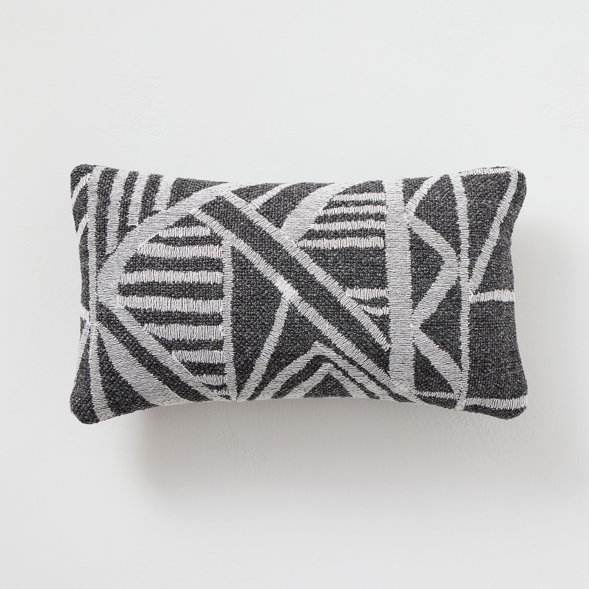 Geo Batik Indoor/Outdoor Pillow | West Elm