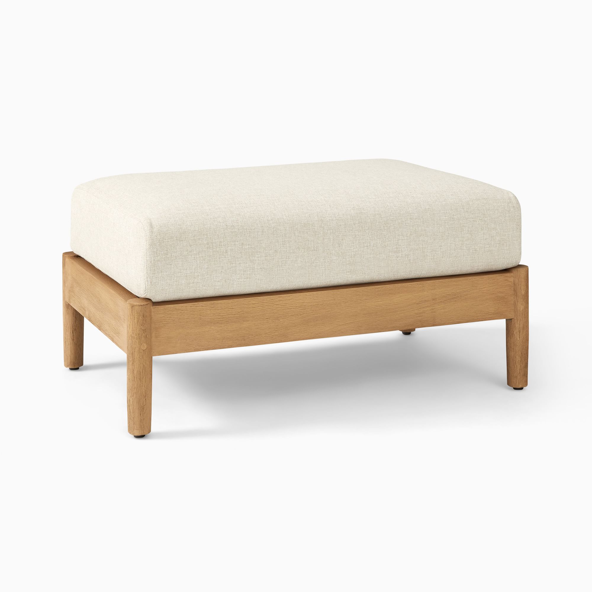 Hargrove Outdoor Ottoman | West Elm