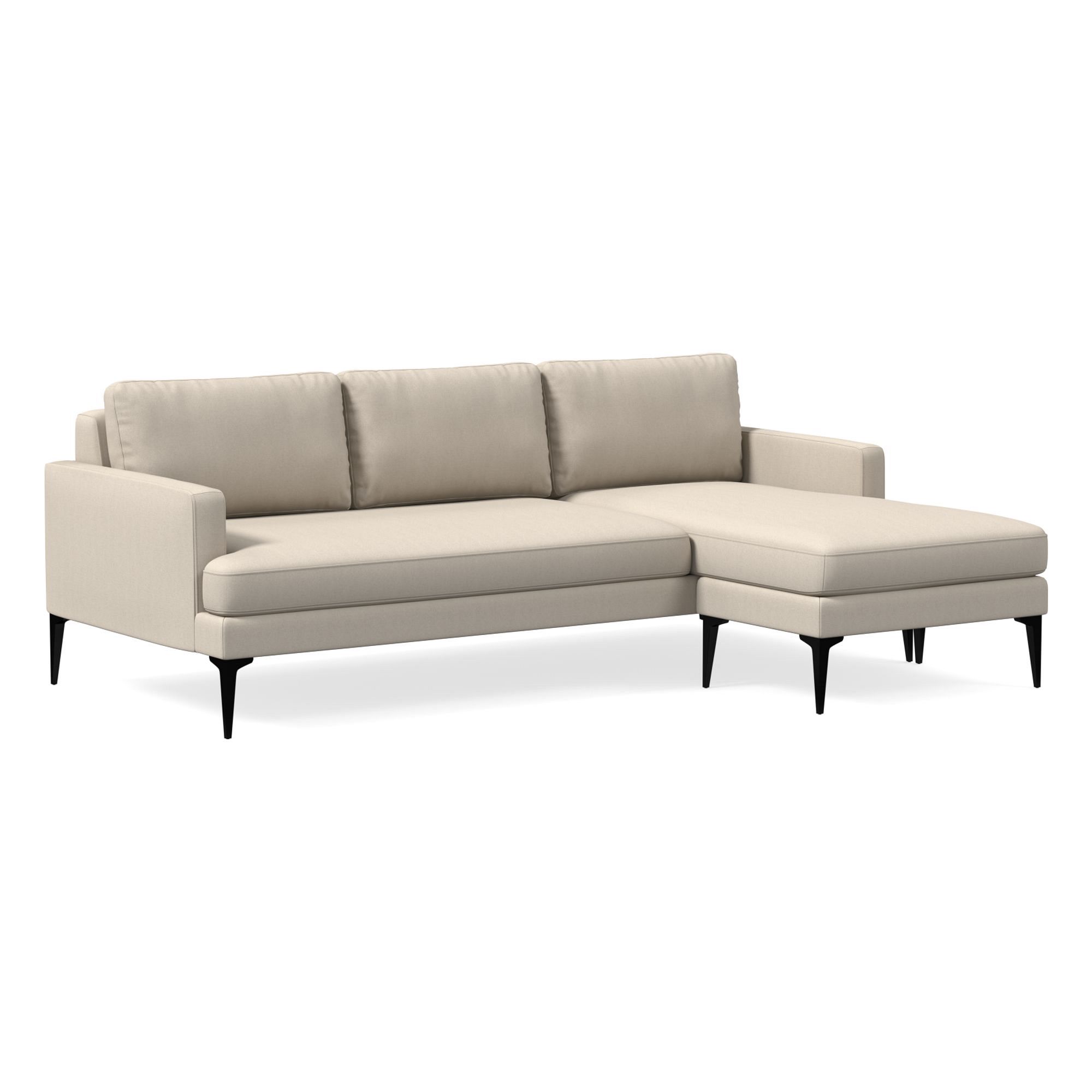 Andes Reversible Sectional | Sofa With Chaise West Elm