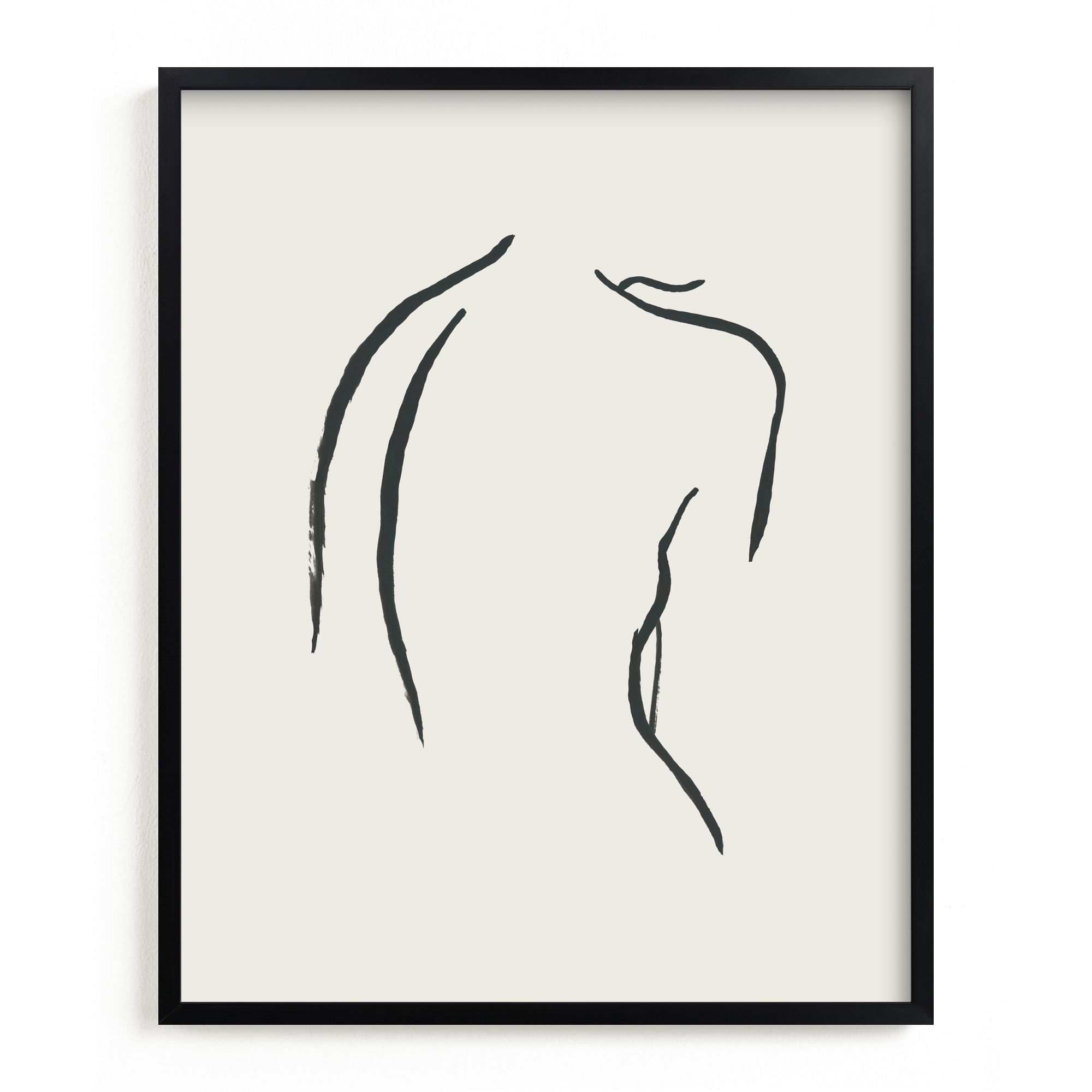 Figure Study I Framed Wall Art by Minted for West Elm |