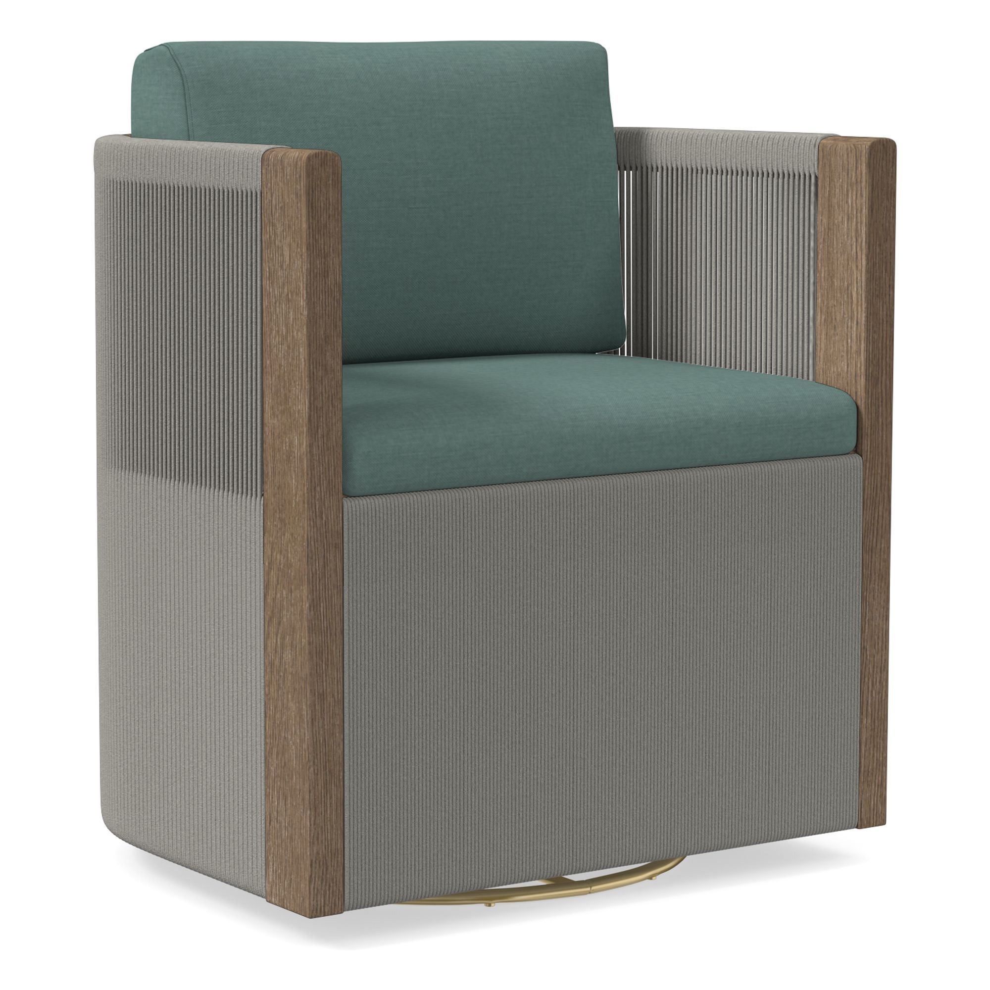 Porto Swivel Dining Chair Cushion Covers | West Elm