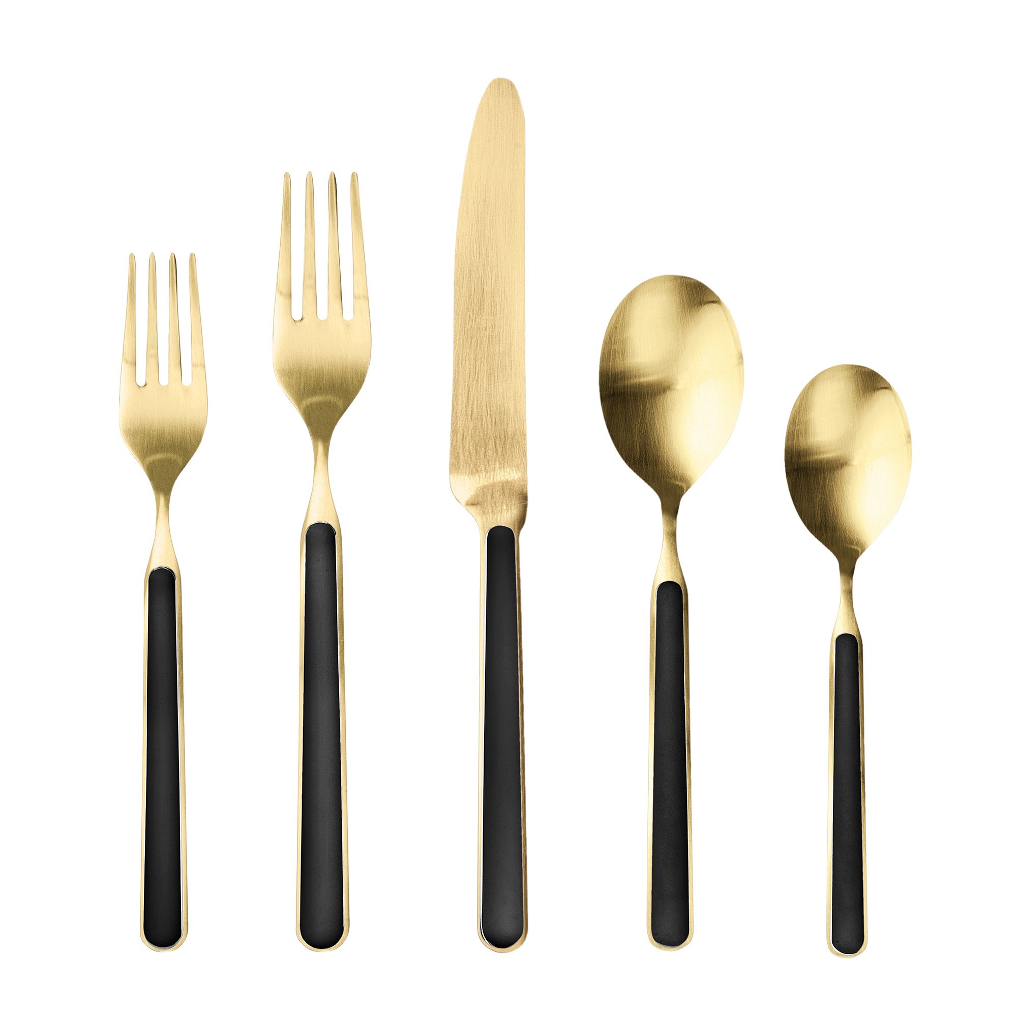 Fantasia Ice Gold Flatware Sets | West Elm