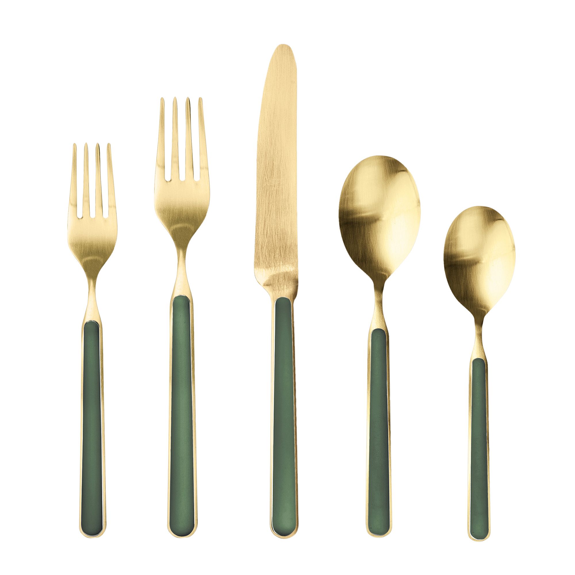 Fantasia Ice Gold Flatware Sets | West Elm