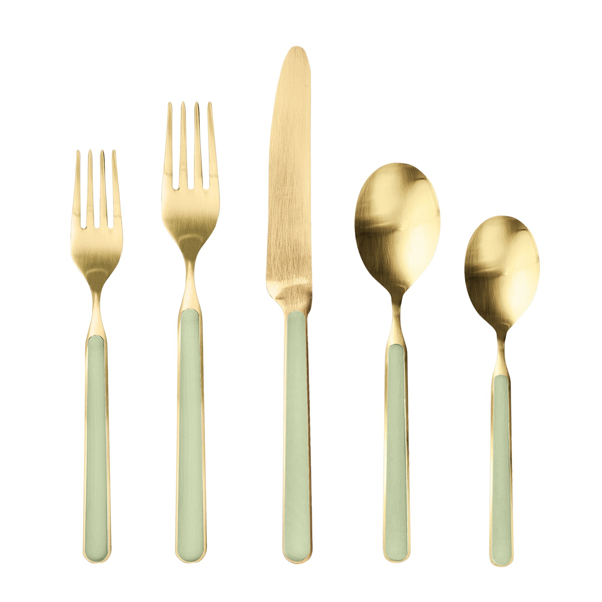 Fantasia Ice Gold Flatware Sets | West Elm