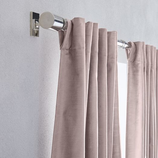 Luster Velvet Curtain | West Elm