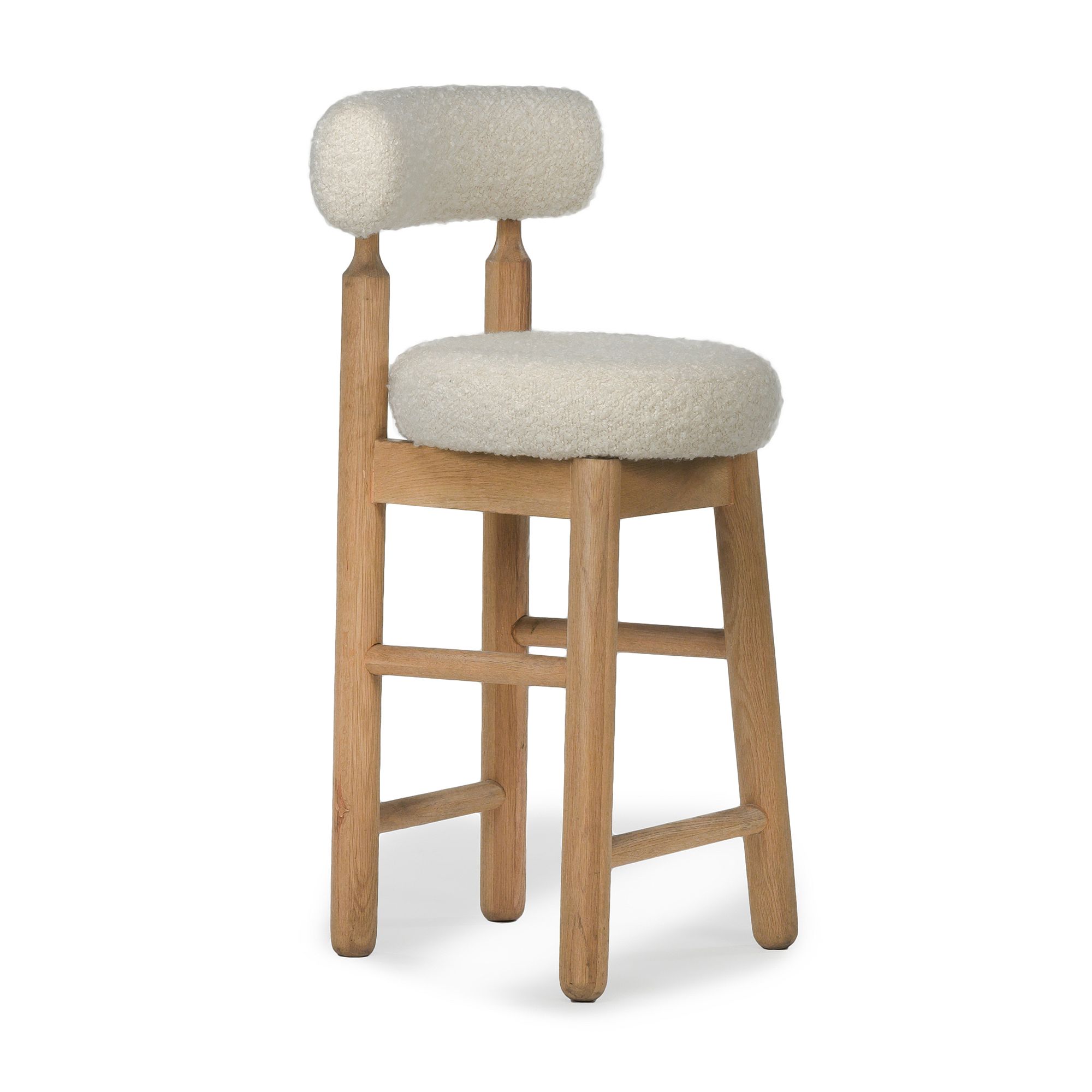 Stanwick Oak Bar & Counter Stools | West Elm