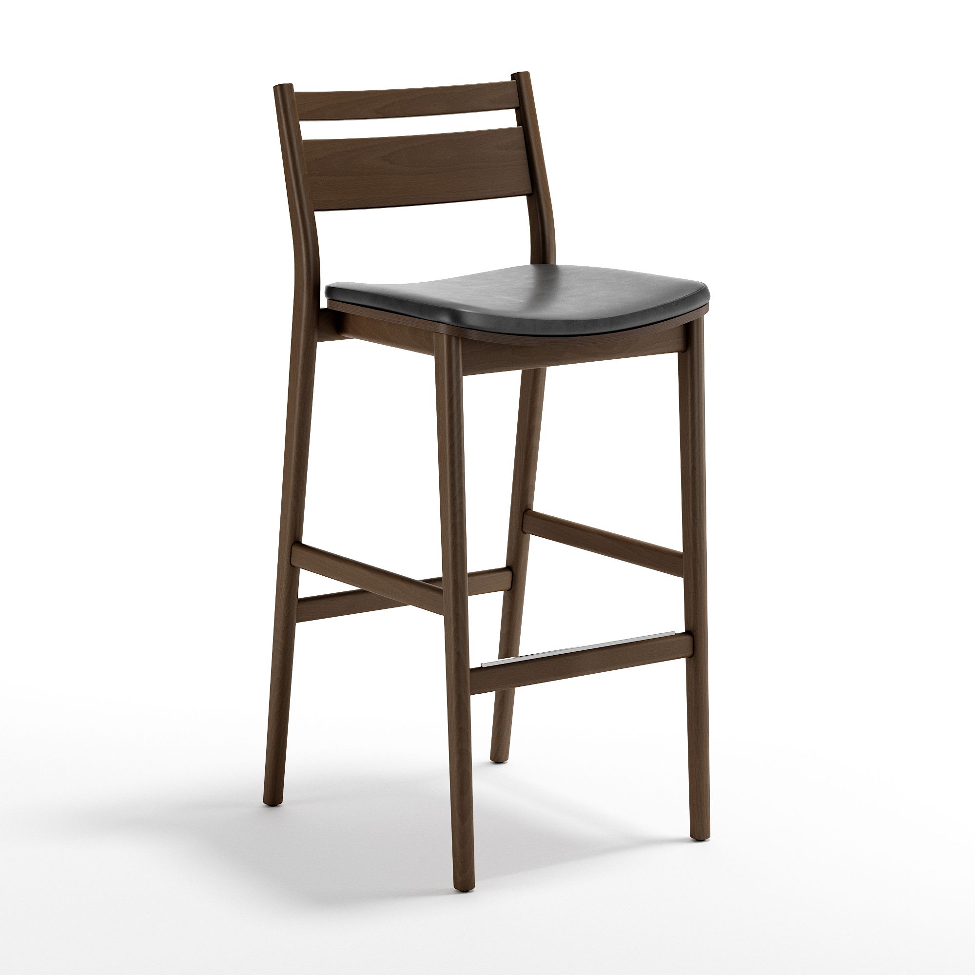 Grand Rapids Chair Co. Sigsbee Semi-Upholstered Counter Stool | West Elm