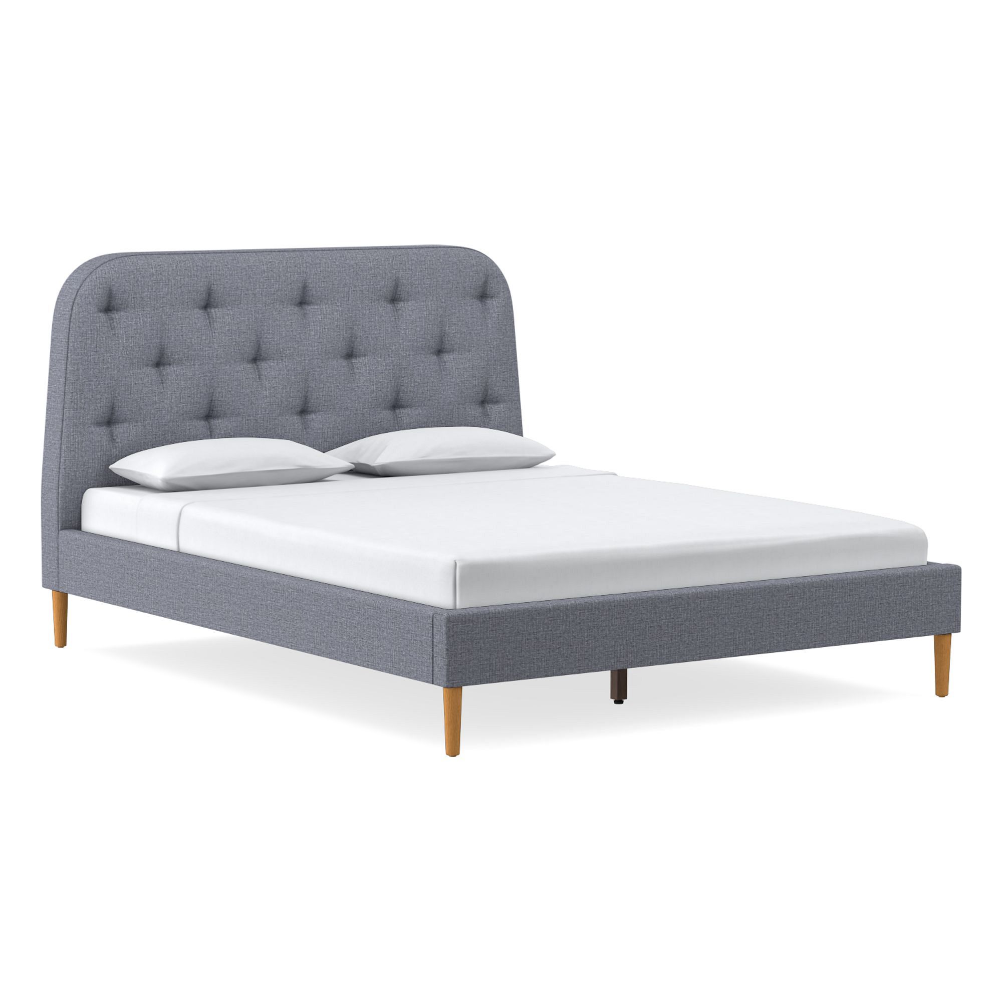 Camilla Bed - Wood Legs | West Elm