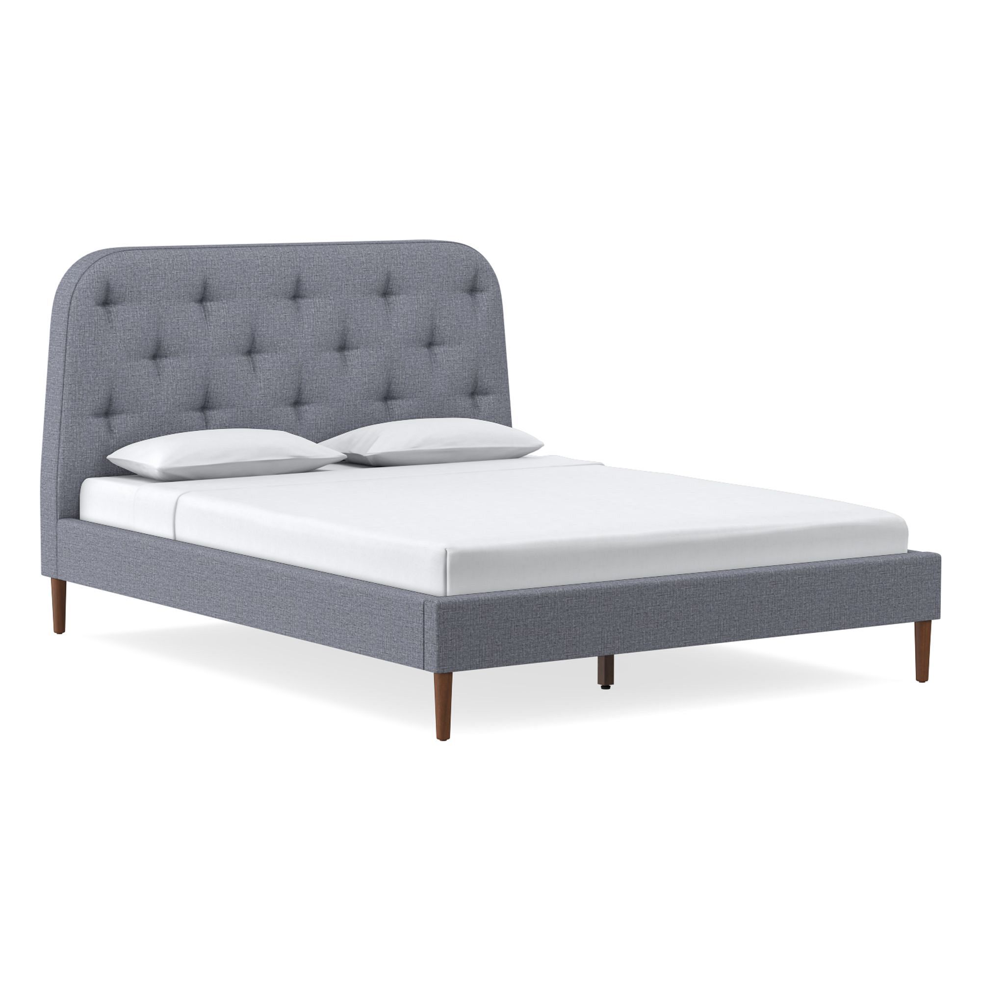 Camilla Bed - Wood Legs | West Elm