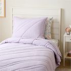 Abstract Waves Cotton Comforter &amp; Shams