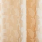 Geo Puzzle Jacquard Curtain - Belgian Flax