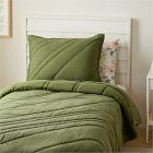 Abstract Waves Cotton Comforter &amp; Shams