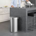 simplehuman 45L Semi-Round Liner Rim Sensor Trash Can