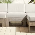 Portside Outdoor 3-Piece Chaise Sectional (120&quot;&ndash;147&quot;)