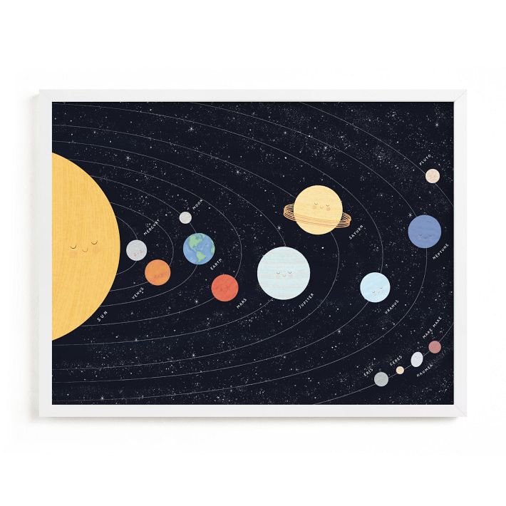 Our Beautiful Universe Framed Wall Art by Minted for West Elm