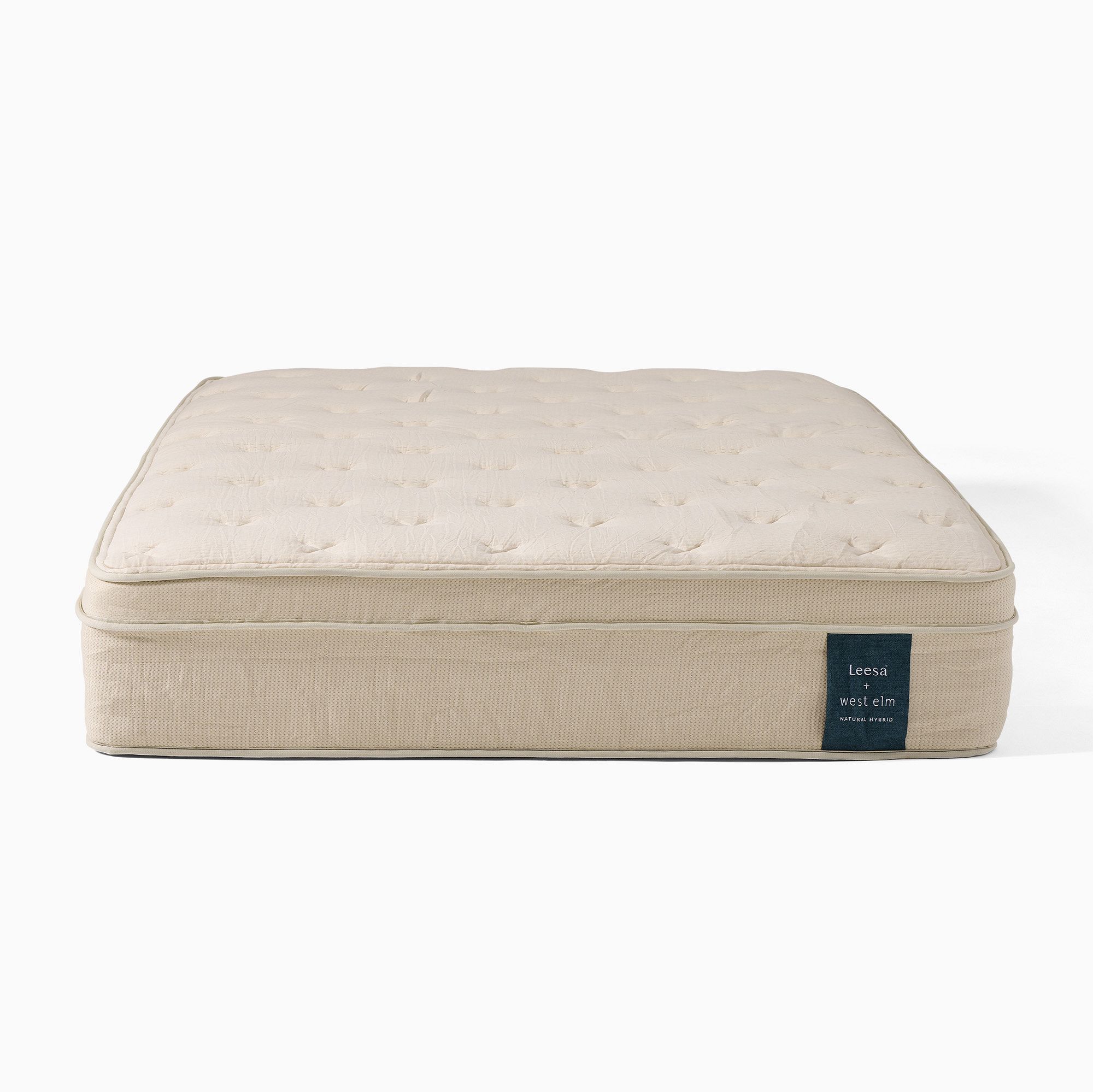 Alt image 11 for Leesa + West Elm Natural Hybrid Mattress