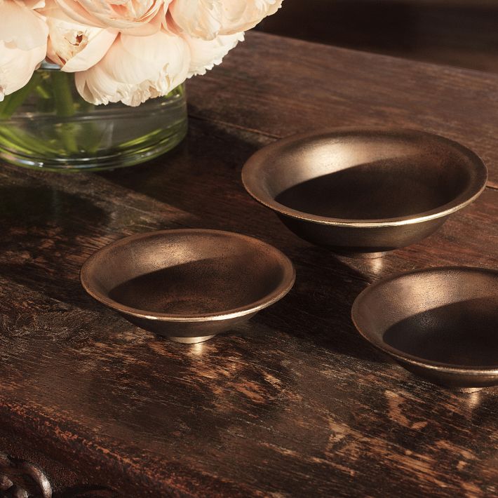 Colin King Metal Footed Bowls West Elm