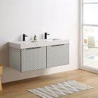 Baylor Floating Double Bathroom Vanity (48"–72") | West Elm