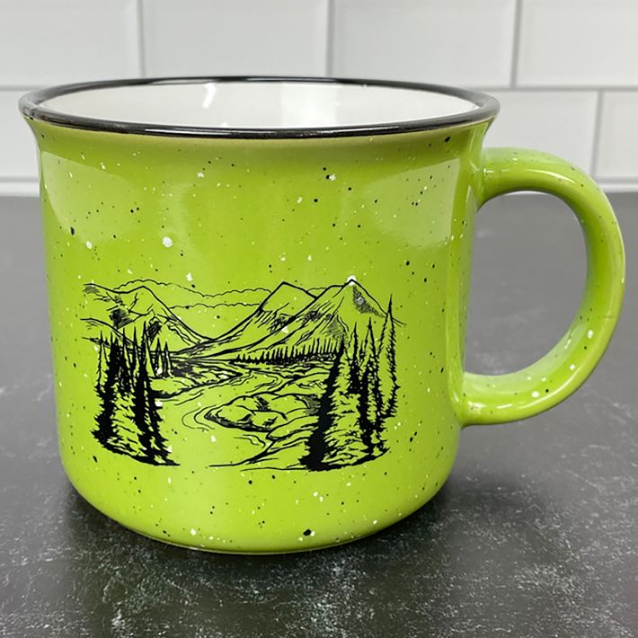 Counter Couture Mountain Ceramic Campfire Mug