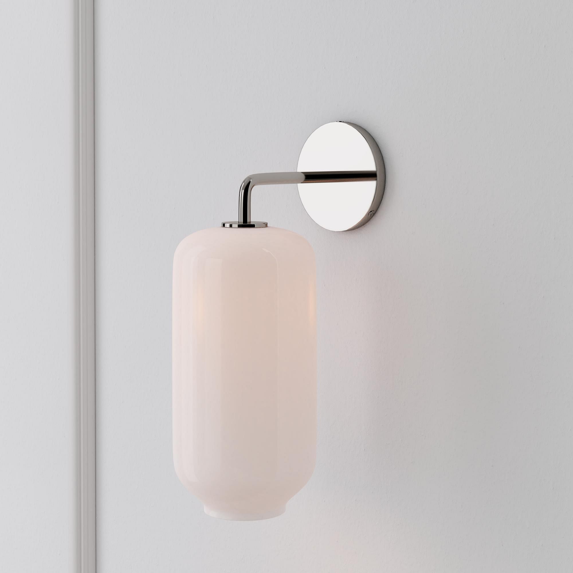 Sculptural Glass Pebble Wall Sconce - Medium | West Elm