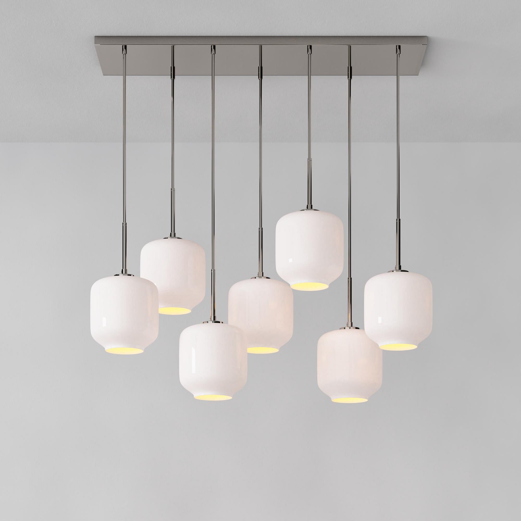 Sculptural 7-Light Pebble Chandelier | West Elm