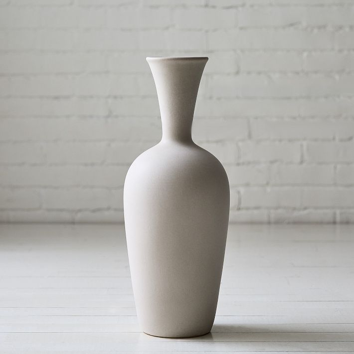 West Elm Glazed Ceramic Floor Vases