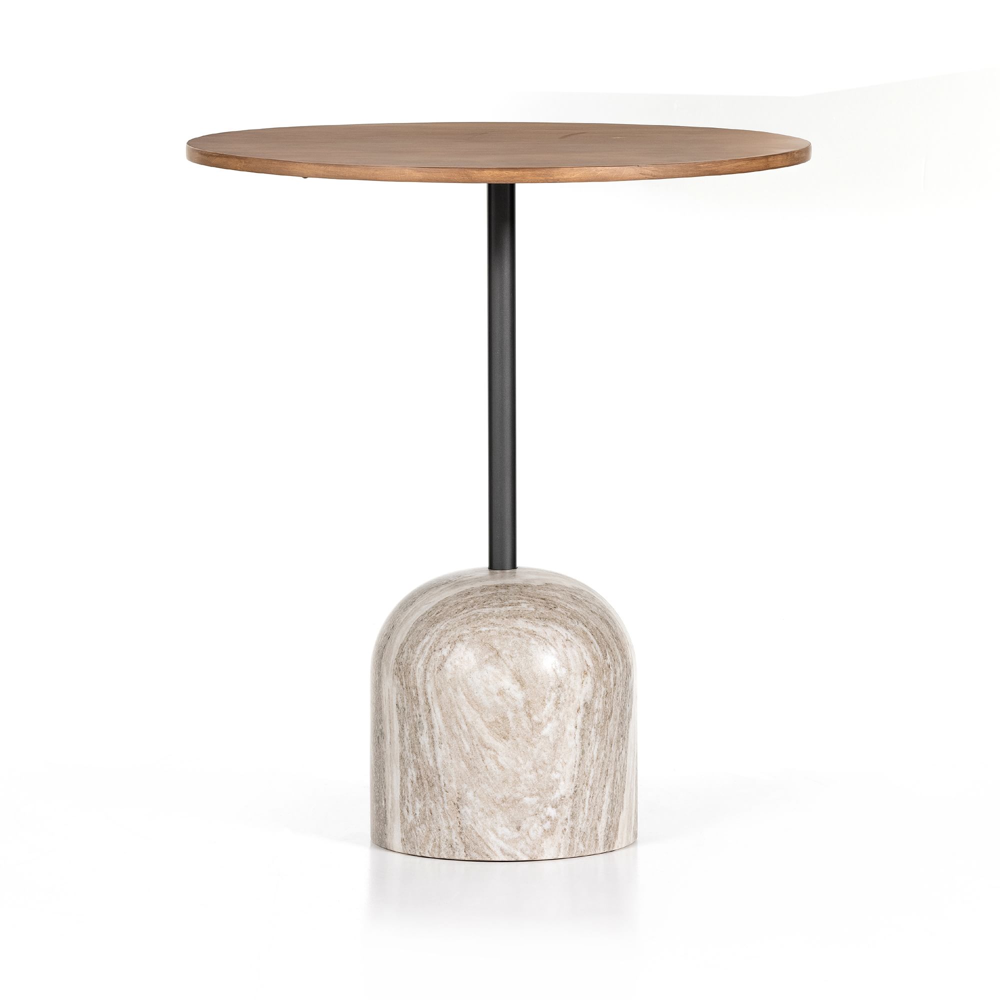 Modern Marble Round Bar & Counter Tables (32") | West Elm