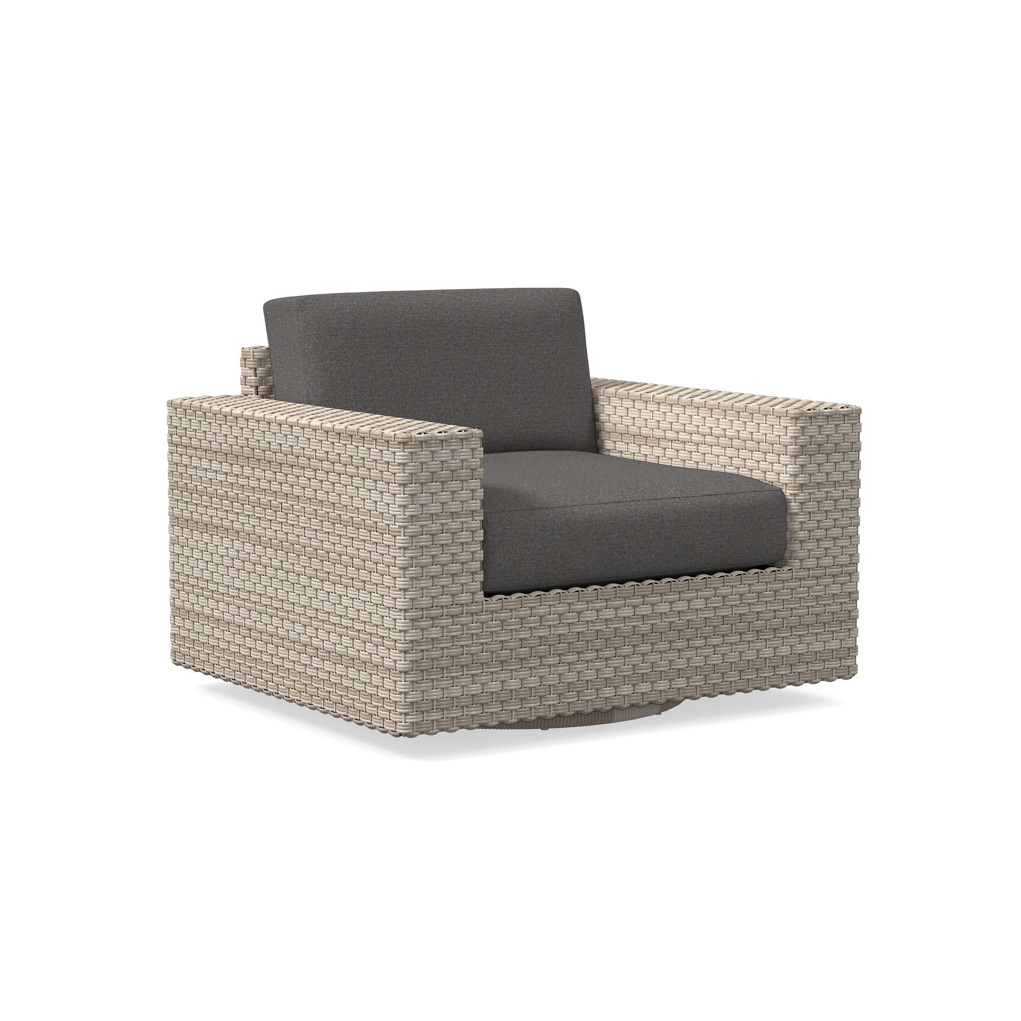 Urban Outdoor Swivel Chair Cushion Covers | West Elm