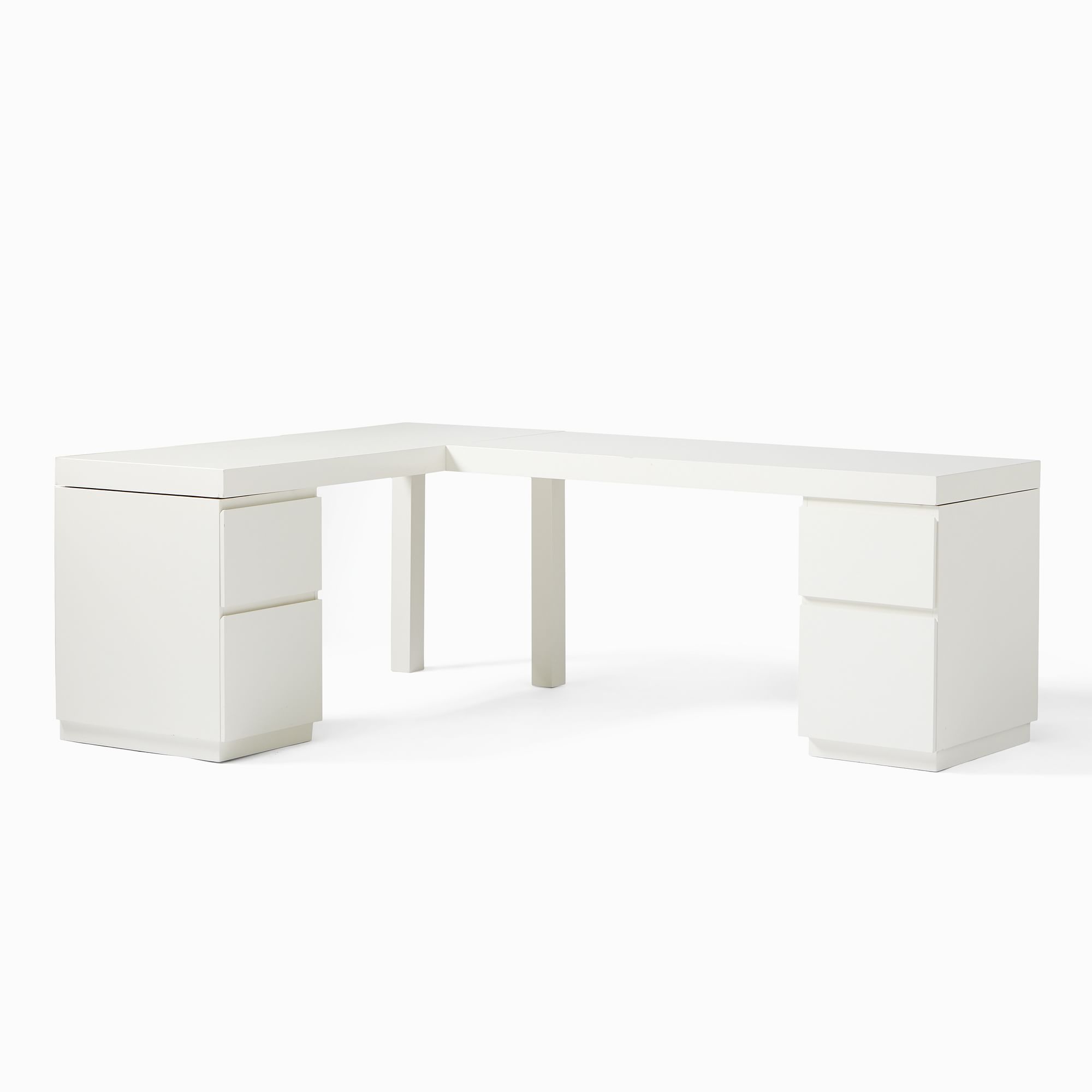 Parsons Modular Desk (85.7") - ADA | West Elm