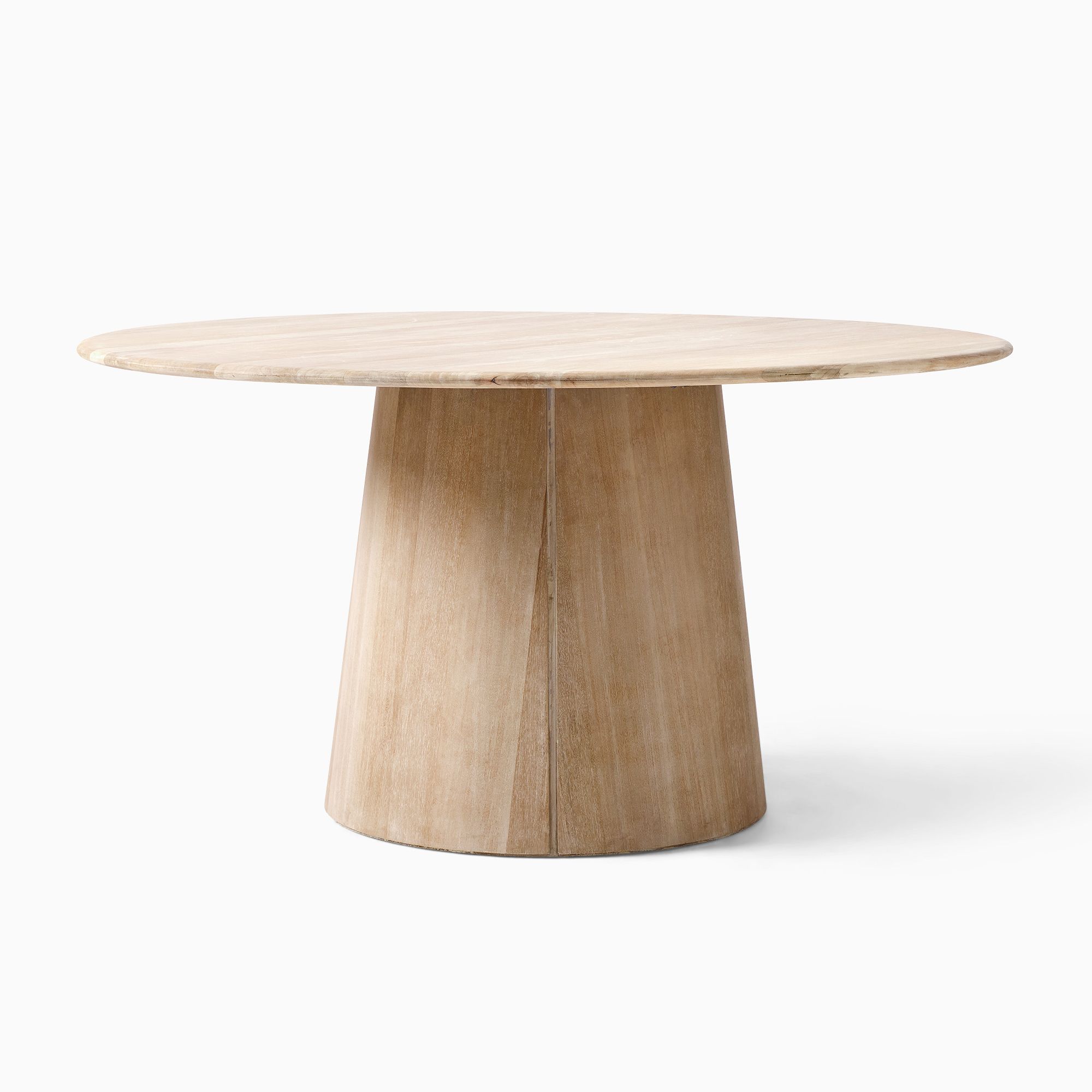 Anton Round Pedestal Dining Table (48", 60", 72") | West Elm