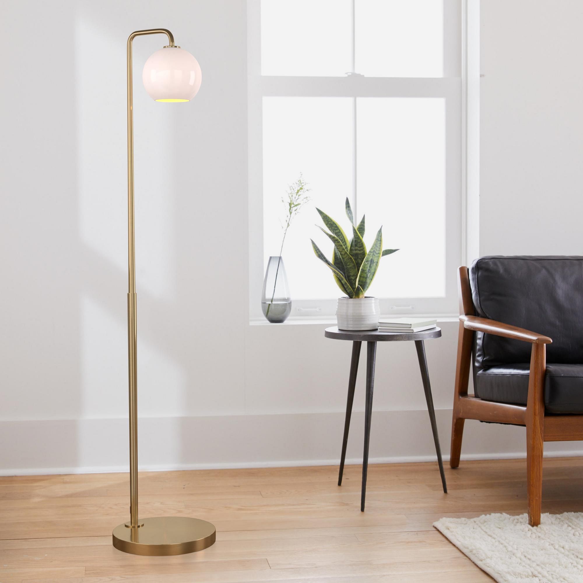 Sculptural Globe Floor Lamp (58") | West Elm