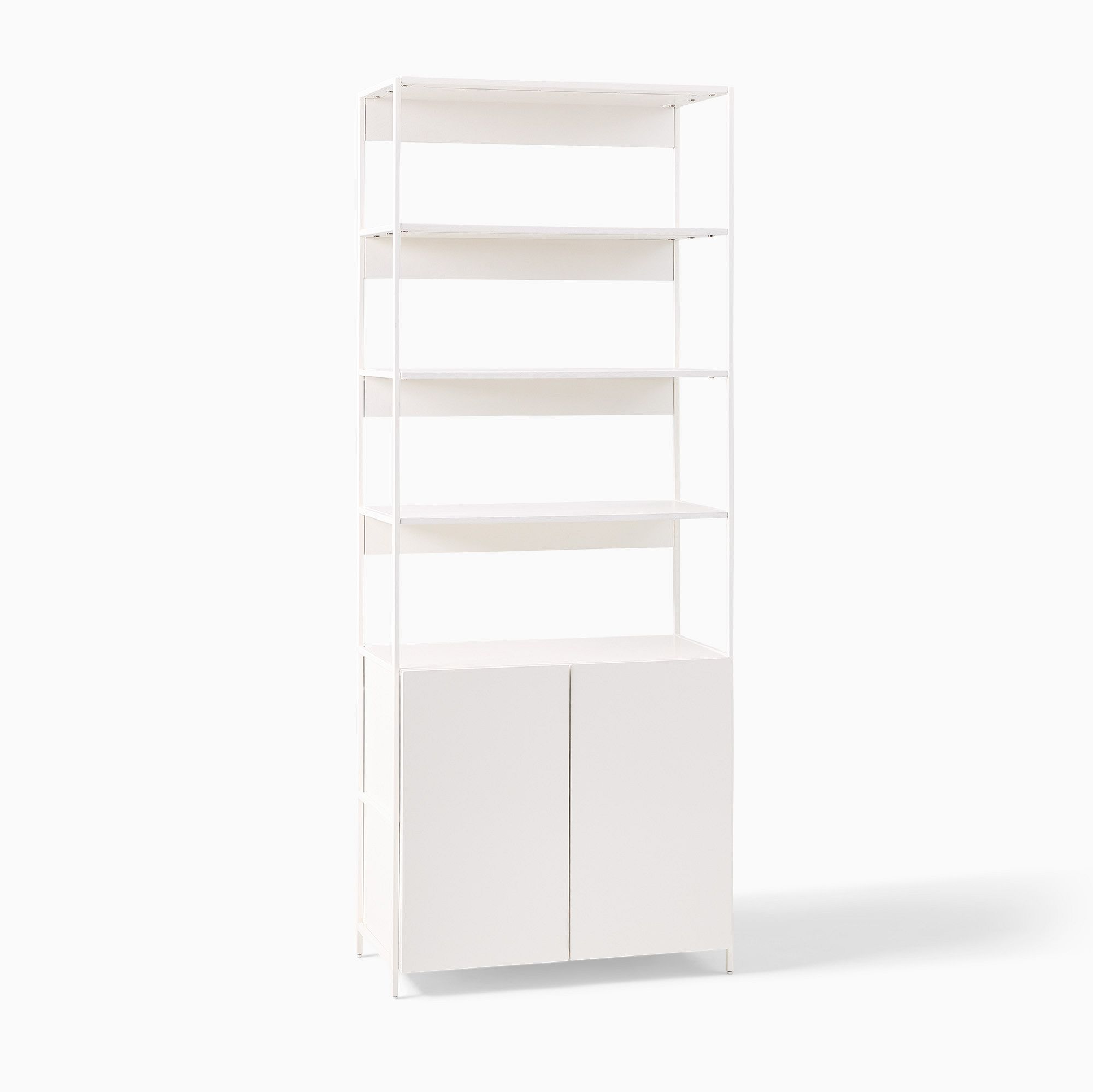 Industrial Modular Open & Closed Storage (33") | West Elm