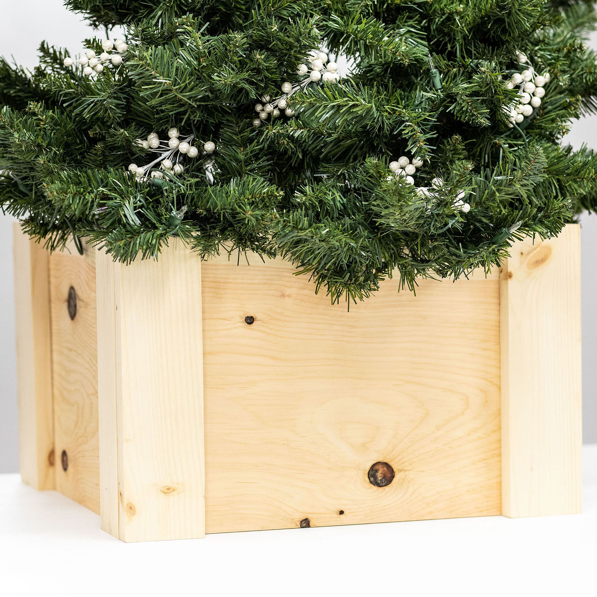 The McGarvey Workshop Wood Tree Skirt | West Elm