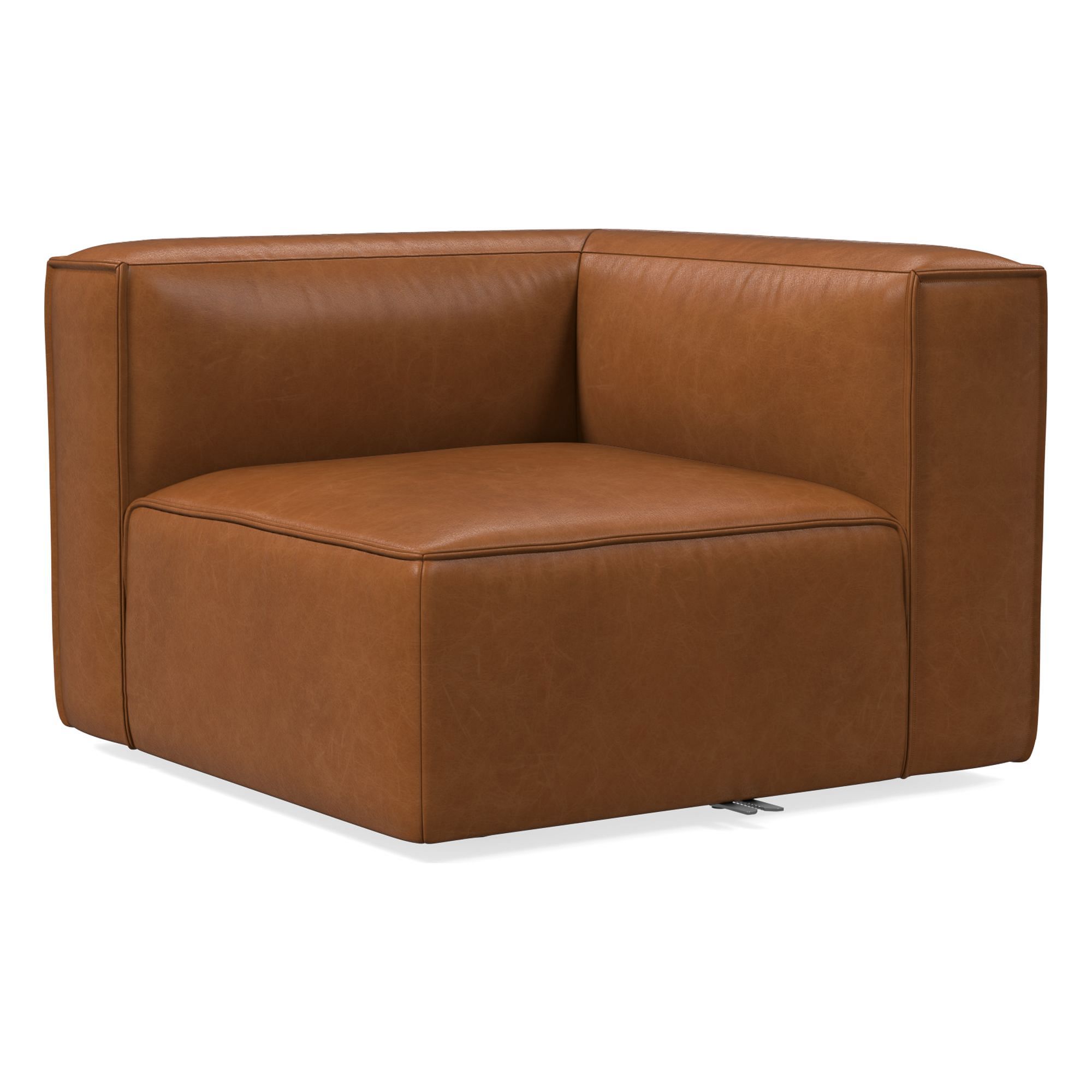 Modular Remi Leather Sectional | Sofa With Chaise West Elm